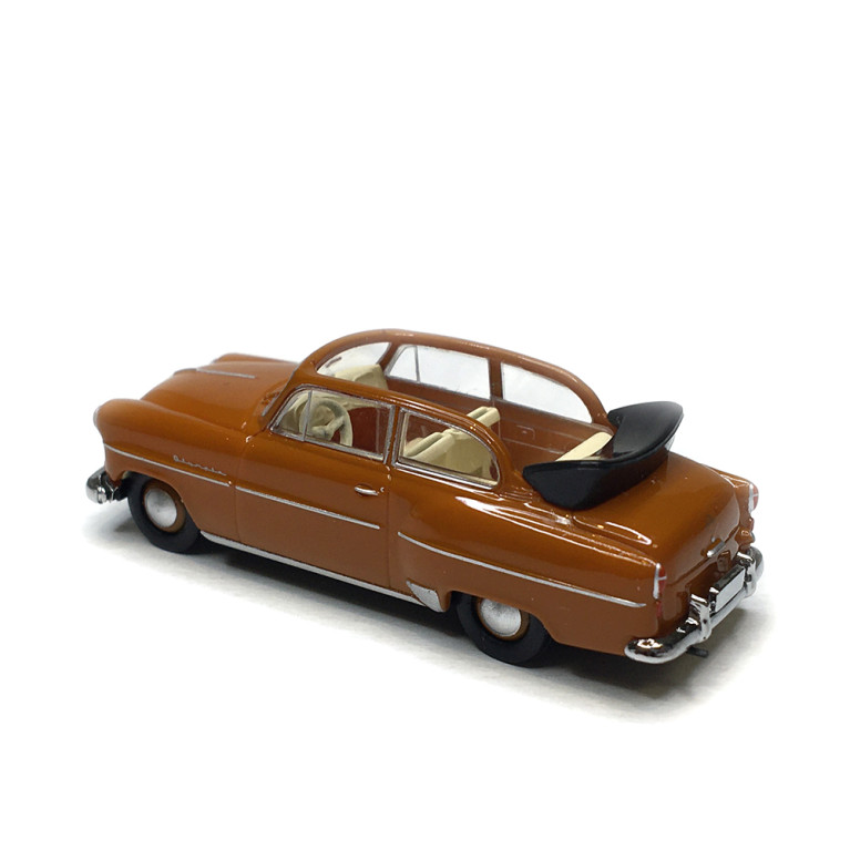 Opel Olympia Rekord découvrable, marron clair, 1954 - BREKINA 20252 - HO 1/87