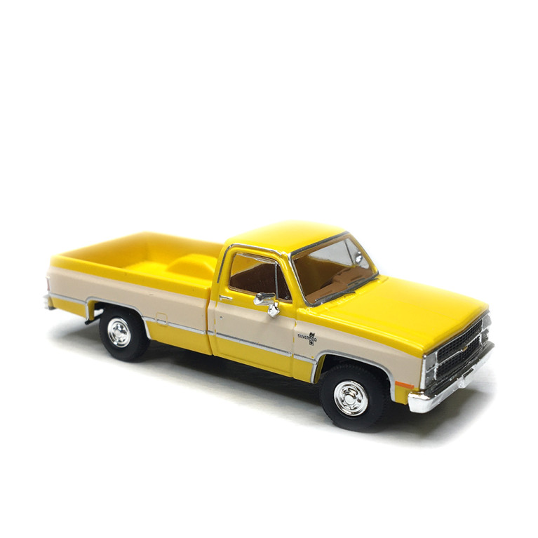 Chevrolet C10, jaune / blanc, 1982 - BREKINA 19655 - HO 1/87