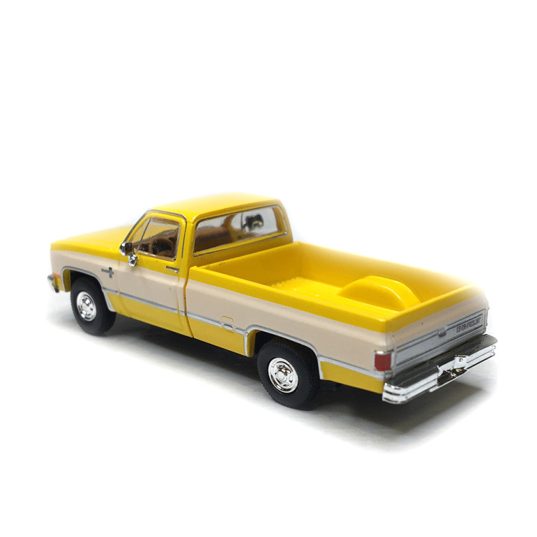 Chevrolet C10, jaune / blanc, 1982 - BREKINA 19655 - HO 1/87