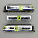 Automotrice RAbE 525 010, NINA "Gerzensee", 3 éléments, BLS - LSMODELS 17202DC