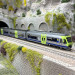 Automotrice RAbE 525 010, NINA "Gerzensee", 3 éléments, BLS, Ep. VI 3R AC - LSMODELS 17202AC - HO 1/87