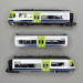Automotrice RAbE 525 010, NINA "Gerzensee", 3 éléments, BLS - LSMODELS 17202ACS