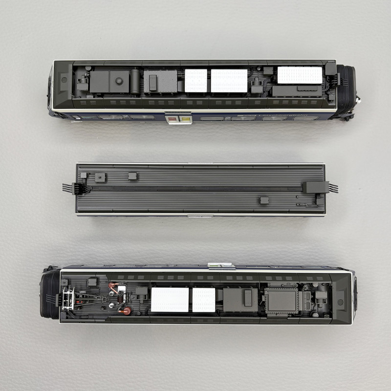 Automotrice RAbE 525 008-9, NINA "La sarine / Saane", 3 éléments, BLS - LSMODELS 17204DCS