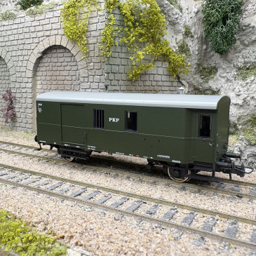 Fourgon à bagages type F, PKP, Ep. III - ROCO 6200101 - HO 1/87
