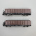 2 wagons tombereau type OOm/s, ÖBB, voie étroite  - ROCO 6640004