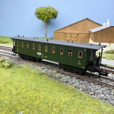 Voiture voyageurs type C4, 3CL, SBB / CFF, Ep. II - BRAWA 65087 - N 1/160