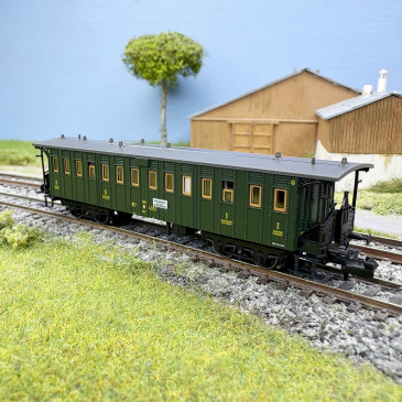 Voiture voyageurs type BC4, mixte 2/3CL, SBB / CFF, Ep. II - BRAWA 65086 - N 1/160