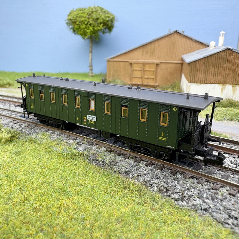 Voiture voyageurs type C4, 3CL, SBB / CFF, Ep. II - BRAWA 65089 - N 1/160