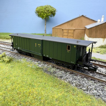 Voiture voyageurs type F4, fourgon à bagages, SBB / CFF, Ep. II - BRAWA 65088 - N 1/160