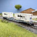Wagon porte conteneurs type Sgnss, SBB Cargo, Ep. VI - FLEISCHMANN 6660091 - N 1/160