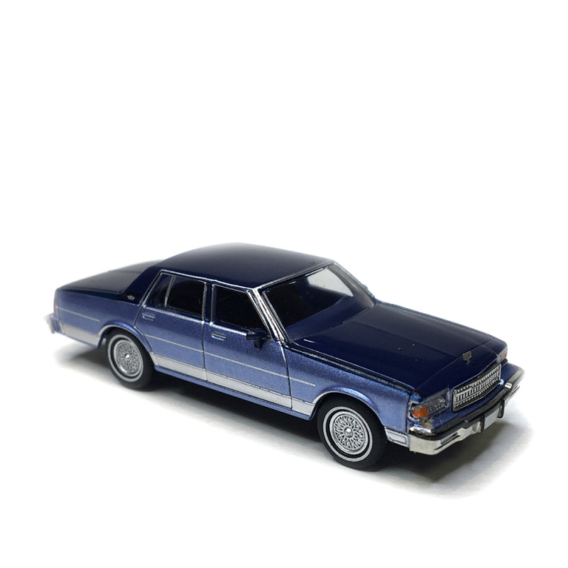 Chevrolet Caprice, bleu clair / bleu foncé, 1987 - BREKINA 19707 - HO 1/87