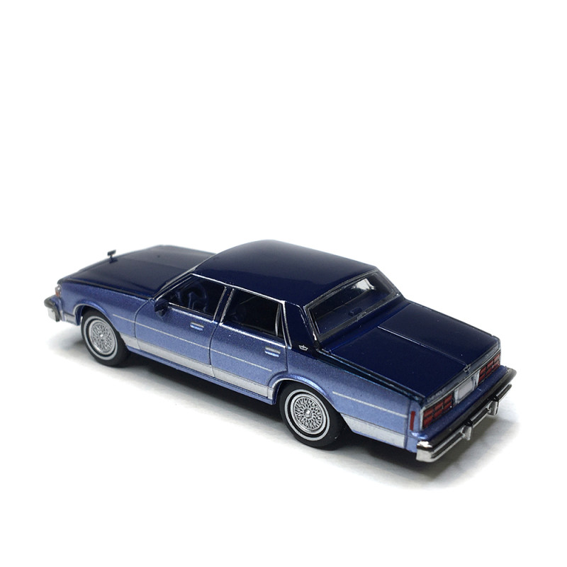 Chevrolet Caprice, bleu clair / bleu foncé, 1987 - BREKINA 19707 - HO 1/87