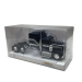 Tracteur Chevrolet Bison, bleu foncé / argent, 1980 - BREKINA 85785 - HO 1/87