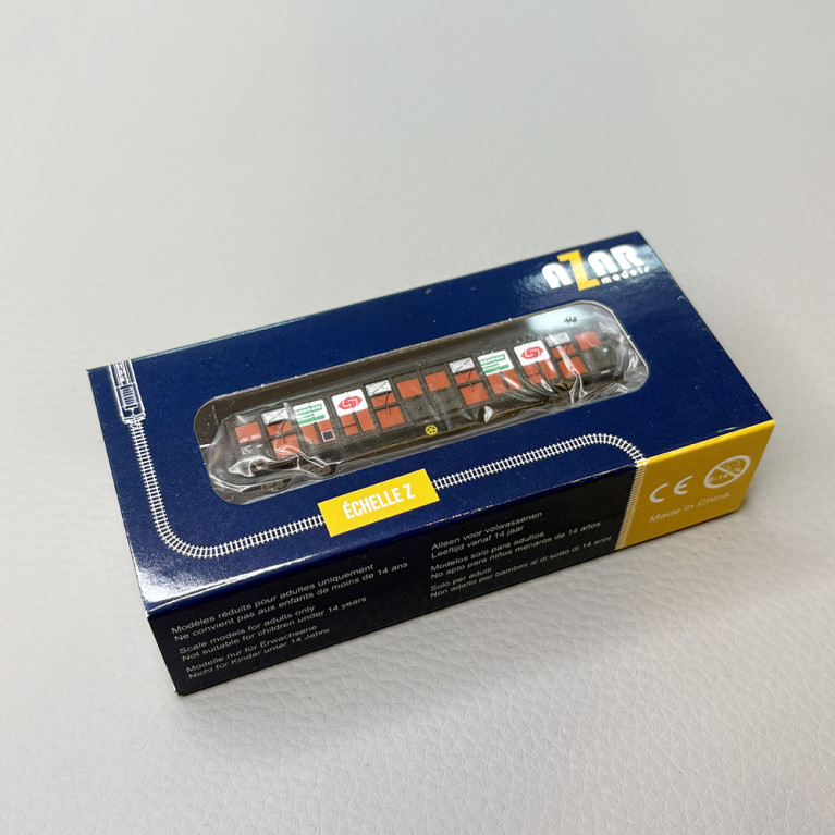 Wagon couvert transport de marchandises "Sernam", SNCF - AZAR MODELS W04-SN