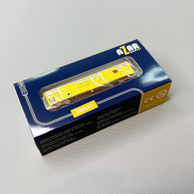 Wagon couvert transport de bétails "logo vache", SNCF - AZAR MODELS W04-VA