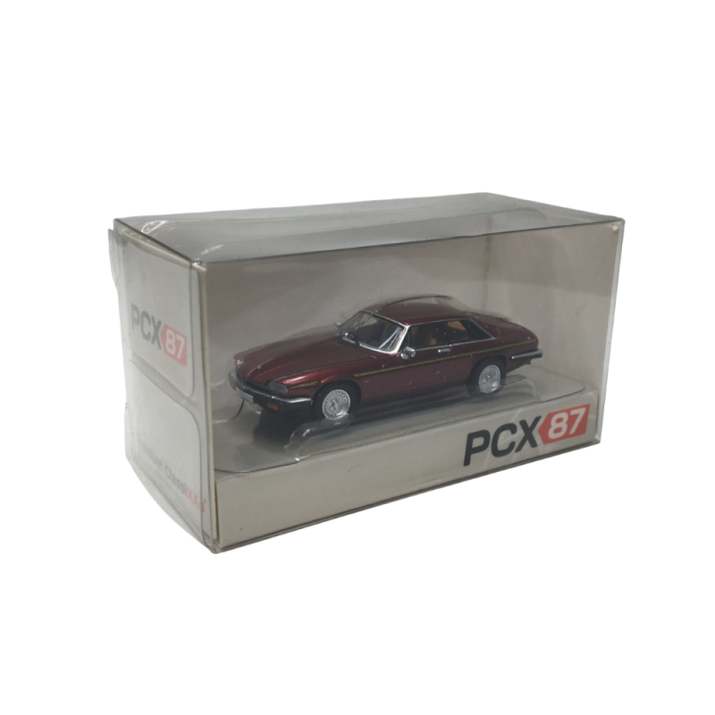 Jaguar XJ-S, rouge foncé métallisé, 1981 - PCX 870329 - HO 1/87