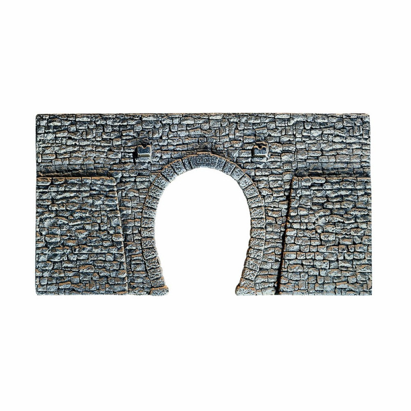 Busch 8840 – Portail De Tunnel 1 Voie, Modèle Fini TT, Pour Trains Miniatures