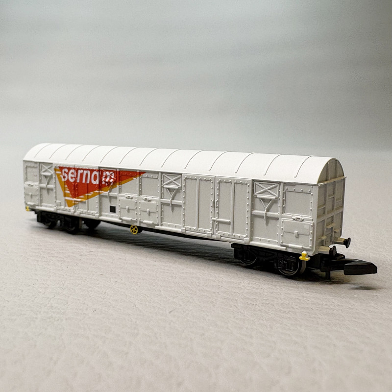 Wagon couvert transport de marchandises "SERNAM", SNCF - AZAR MODELS W04-SNG