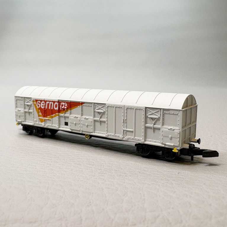 Wagon couvert transport de marchandises "SERNAM", SNCF - AZAR MODELS W04-SNG