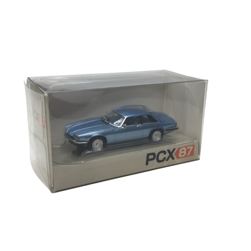 Jaguar XJ-S, bleu clair métallisé, 1981 - PCX 870330 - HO 1/87