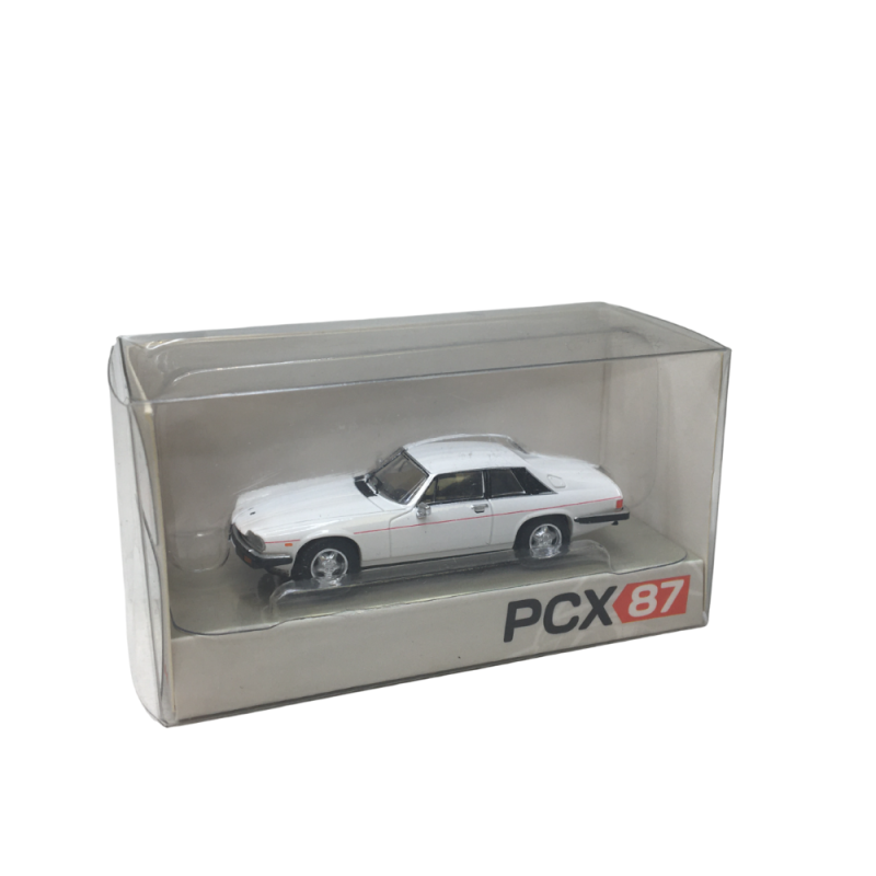 Jaguar XJ-S, blanche, 1981 - PCX 870331 - HO 1/87