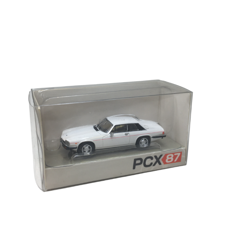 Jaguar XJ-S, blanche, 1981 - PCX 870331 - HO 1/87