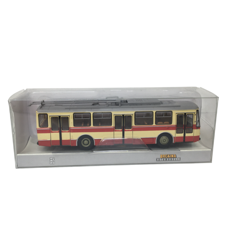 Škoda 14Tr, beige / rouge, 1982 - BREKINA 61375 - HO 1/87