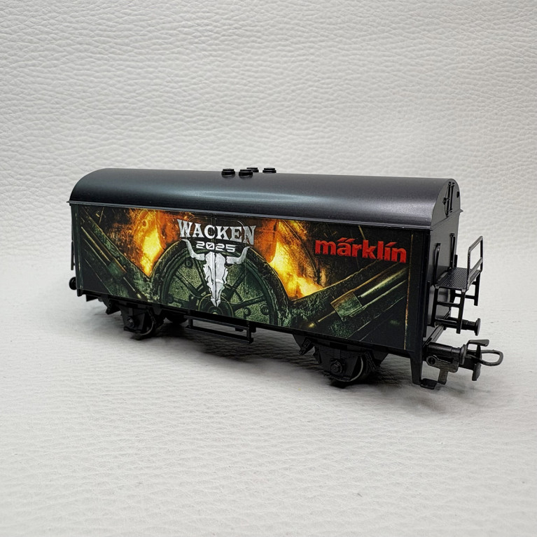 Wagon réfrigérant, 2 essieux, "Wacken Open Air 2025" - MARKLIN 44292