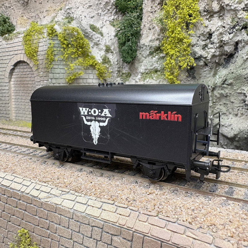 Wagon réfrigérant, 2 essieux, "Wacken Open Air" - MARKLIN 44293 - HO 1/87