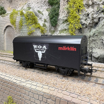 Wagon réfrigérant, 2 essieux, "Wacken Open Air" - MARKLIN 44293 - HO 1/87
