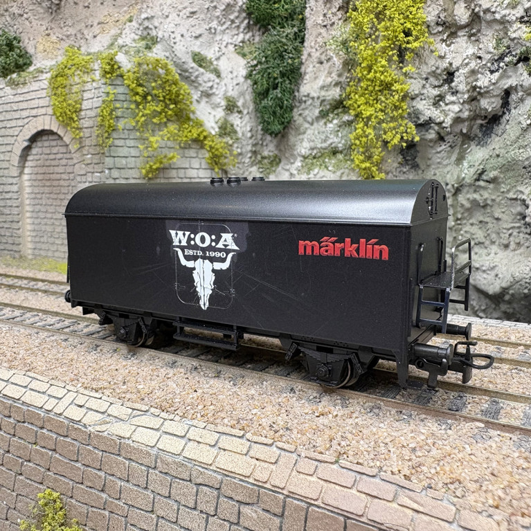 Wagon réfrigérant, 2 essieux, "Wacken Open Air" - MARKLIN 44293 - HO 1/87