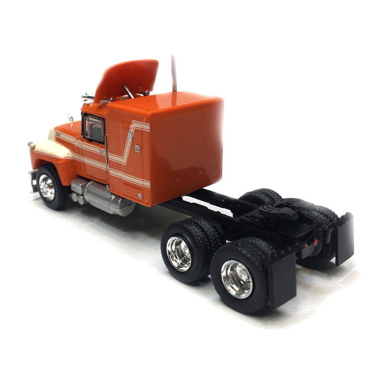 Tracteur Mack RS 700, orange / beige, 1966 - BREKINA 85805 - HO 1/87