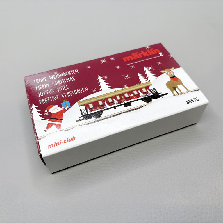 voiture voyageurs de Noël 2025 - MARKLIN 80635