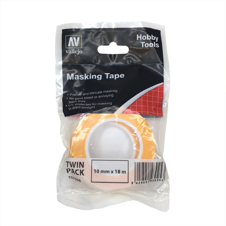 Ruban de masquage de précision - 10mm x 18m - VALLEJO T07006