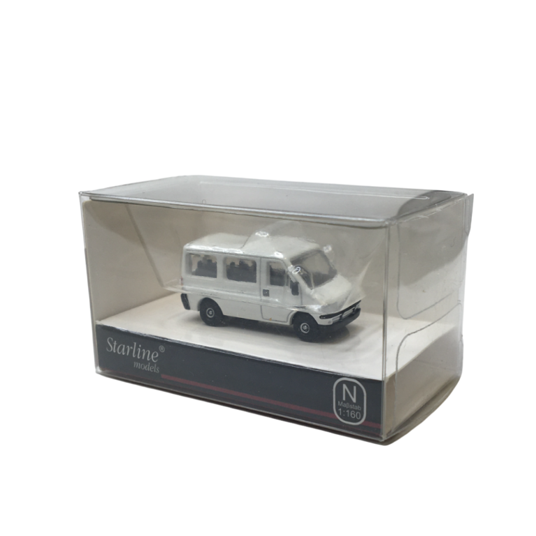 Fiat ducato II bus, blanc, 1994 - Starline Models 61310 - N 1/160