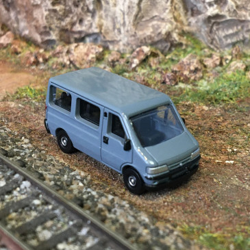 Fiat ducato II bus, gris, 1994 - Starline Models 61314 - N 1/160