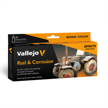 Rouille & Corrosion 8x18ml - Effects Color Series - VALLEJO 70.262