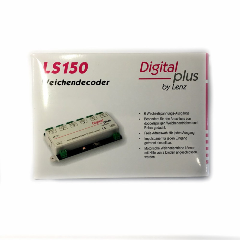 Module Lenz LS150 Pour Digitalisation Aiguillages – Occasion Notice