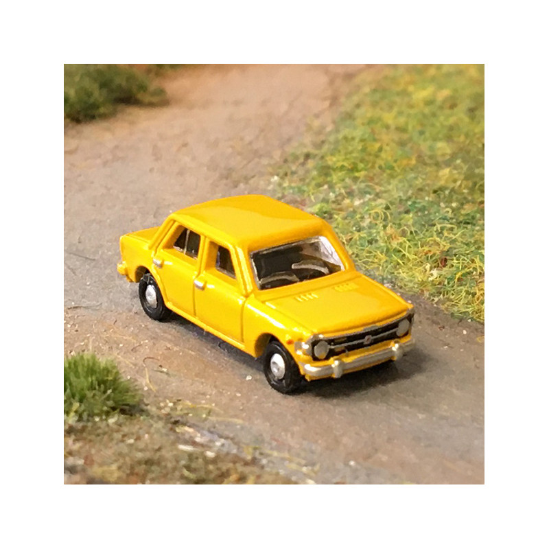 Fiat 128, jaune, 1970 - Starline Models 61516 - N 1/160