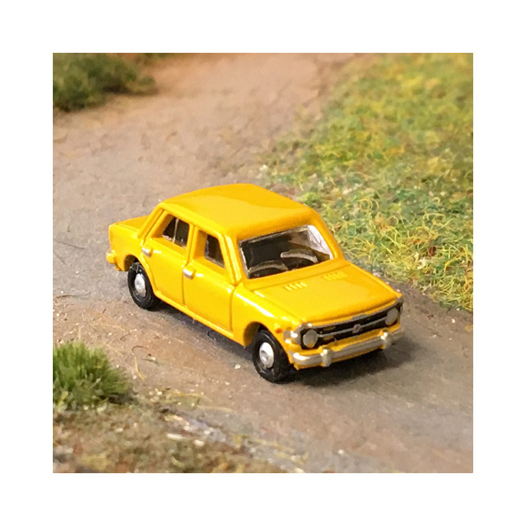 Fiat 128, jaune, 1970 - Starline Models 61516 - N 1/160
