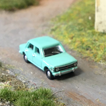 Fiat 128, vert clair, 1970 - Starline Models 61519 - N 1/160