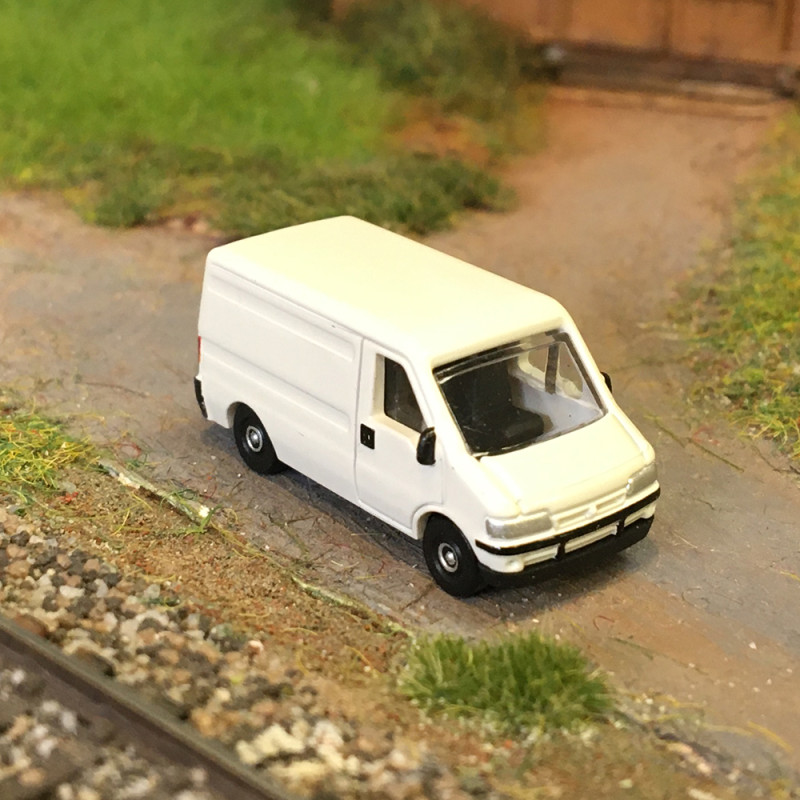 Fiat ducato II transporteur, blanc, 1994 - Starline Models 61210 - N 1/160