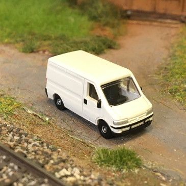 Fiat ducato II transporteur, blanc, 1994 - Starline Models 61210 - N 1/160