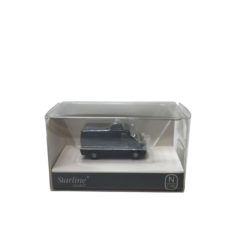 Fiat ducato II transporteur, bleu foncé, 1994 - Starline Models 61211 - N 1/160