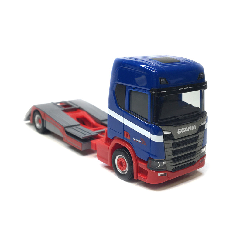 Camion Scania CR 20 HD transportant une remorque "Riwatrans" - HERPA 318242 - HO 1/87