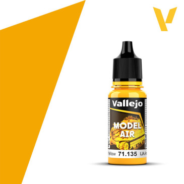 Jaune Chrome N°127 - 18ml Model Air - VALLEJO 71.135