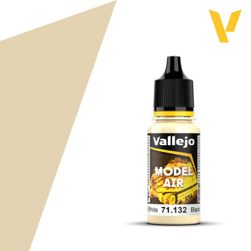 Blanc Vieilli N°124 - 18ml Model Air - VALLEJO 71.132