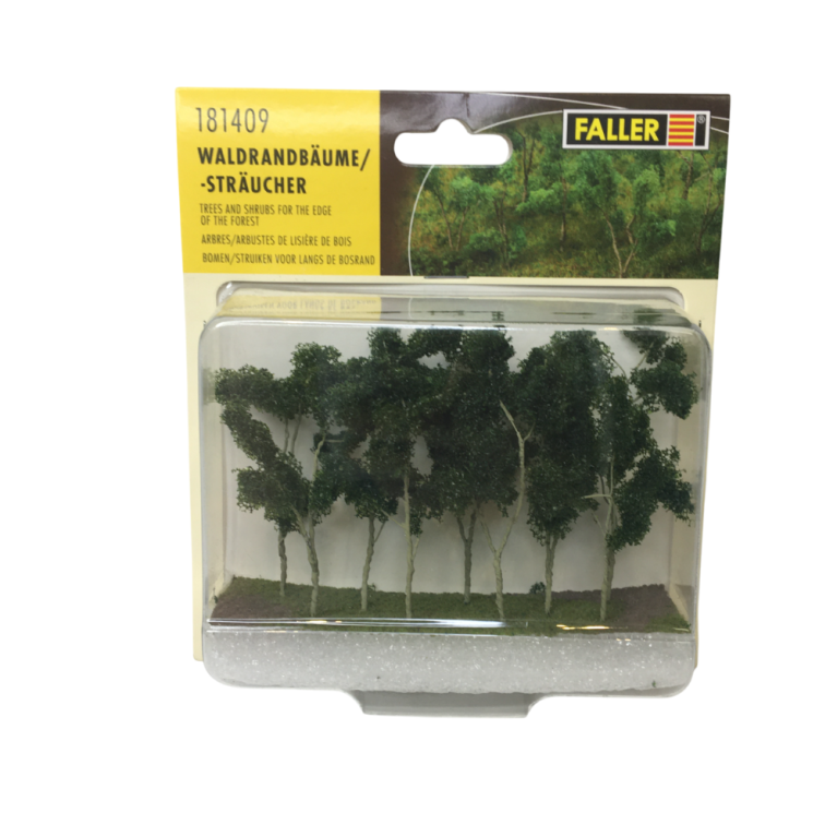 Arbres/Arbustes de lisière de bois - Faller 181409 - HO 1/87