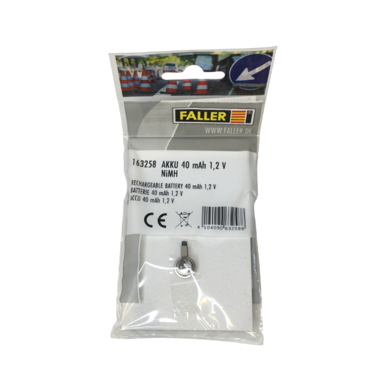 Batterie 40 mAh - Faller 163258 - HO 1/87, N 1/160