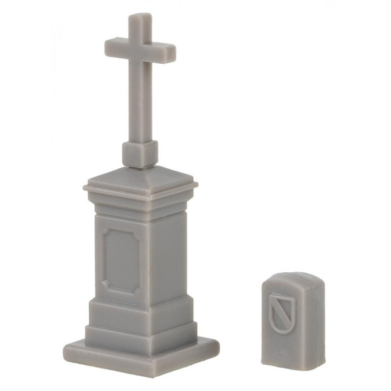 Croix de champ et borne - Faller 180997- HO 1/87